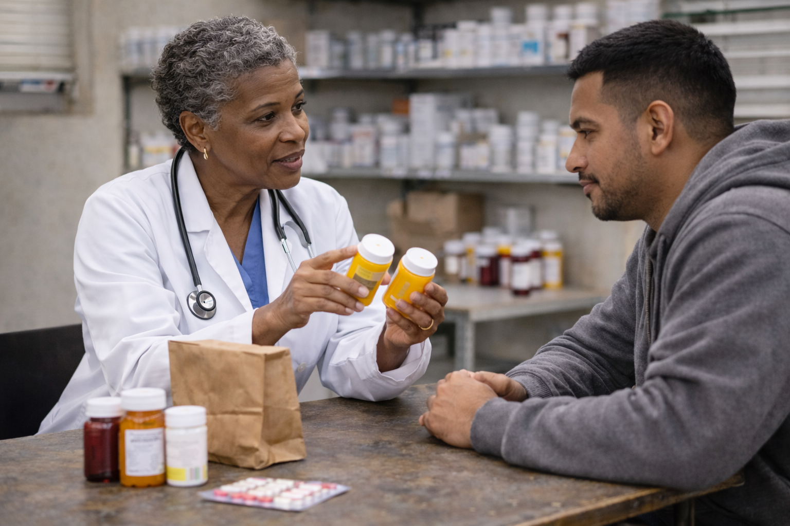 Medication Assistance with doctor and patient